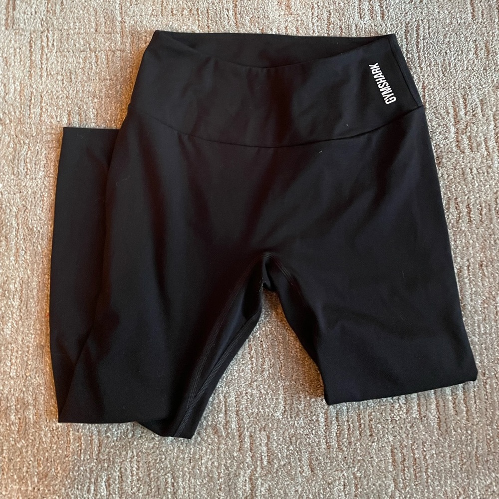 Black Gymshark Training Leggings. Great condition medium size